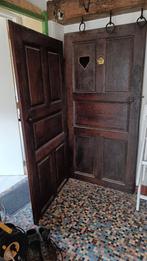 2 portes en chêne massif anciennes 171 et 181 x  87, Antiquités & Art, Enlèvement