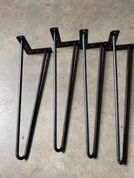 4 pieds pour table neuf hauteur, 30 cm, Ophalen, Zo goed als nieuw