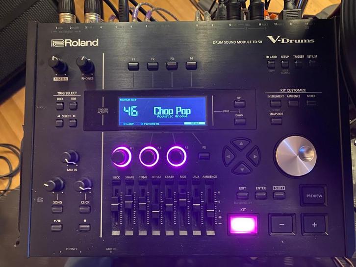 Module Roland TD50X, Muziek en Instrumenten, Soundmodules, Gebruikt, Roland, Ophalen