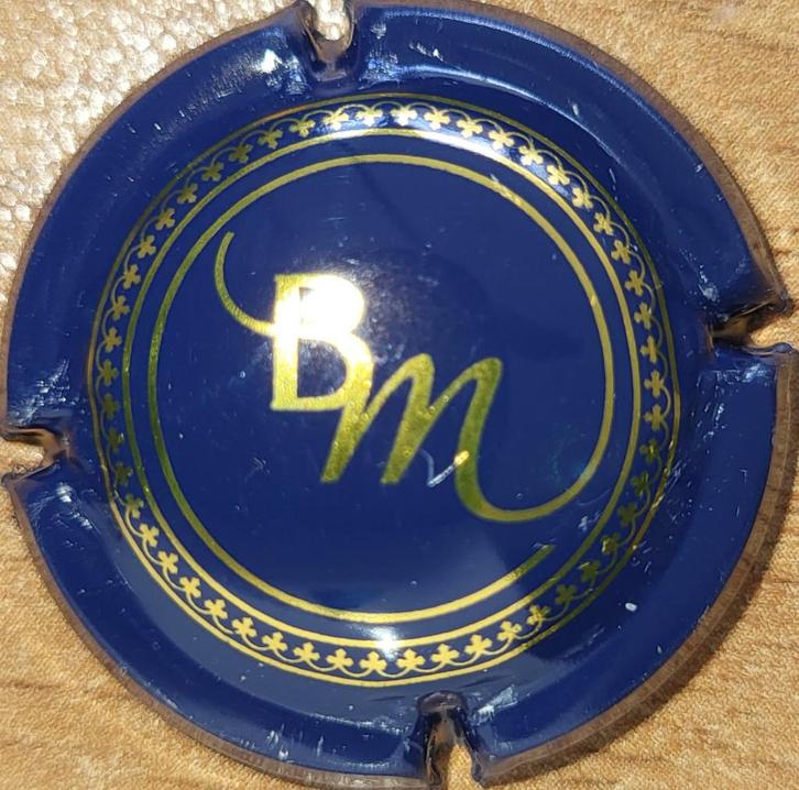 Crémant Luxembourg capsule Bernard MASSARD blauw&goud nr 15, Verzamelen, Wijnen, Nieuw, Witte wijn, Overige gebieden, Ophalen of Verzenden