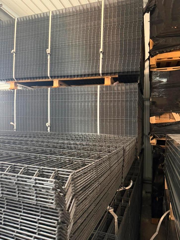 Panneaux rigide barrier portillon, Tuin en Terras, Tuinhekken en Hekwerk, Nieuw, Enkelstaafmat hekwerk, Overige materialen, Met poort