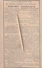 Bidprentje De Ruyck, Verzenden, Bidprentje