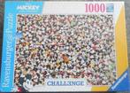 ravensburger puzzel 1000 stukjes challenge mickey, Enlèvement ou Envoi, Neuf