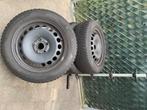 Winterbanden set op stalen velg, Auto-onderdelen, Ophalen, Gebruikt, 16 inch, Banden en Velgen