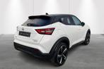 Nissan Juke 1.6 Hybrid 145 N-Design, Auto's, Gebruikt, 750 kg, 4 cilinders, Wit