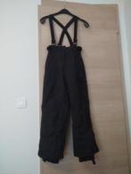 ski pantalon noir avec bretelles amovibles taille 152, 12ans, Comme neuf, Enlèvement, Pantalon