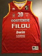 BC Oostende Basket jersey shirt Dusan gesigneerd, Ophalen of Verzenden, Gebruikt, Kleding