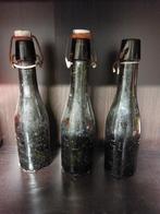 3 oude bierflessen brouwerij Alken, Verzamelen, Ophalen of Verzenden