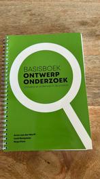 Anne van der Werff - Basisboek ontwerponderzoek, Boeken, Ophalen of Verzenden, Anne van der Werff; Hugo Pont; Luuk Kampman, Zo goed als nieuw