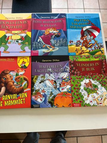 Geronimo stilton-verschillende titels- 3 euro per boek