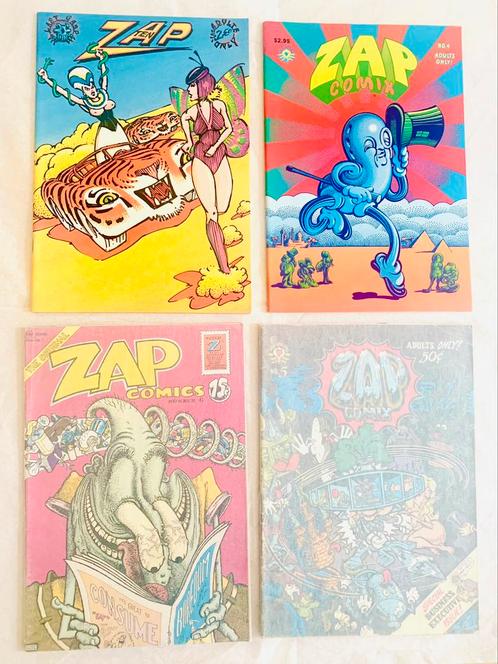 Strips, ZAP Comix - volwassen. ., Verzamelen, Stripfiguren, Zo goed als nieuw