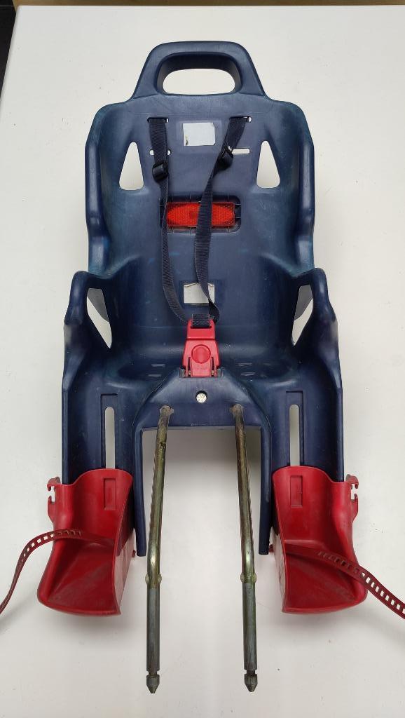 fietsstoeltje OKbaby met 2 bevestigingsblokken, Fietsen en Brommers, Fietsaccessoires | Fietsstoeltjes, Gebruikt, Achterzitje