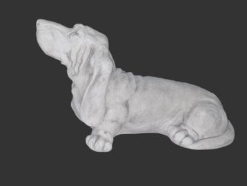 tuinbeeld basset 47 cm beschikbaar voor biedingen