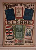 Reklamebord tabak Lebbe, Verzamelen, Merken en Reclamevoorwerpen, Ophalen of Verzenden, Gebruikt