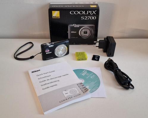 Nikon Coolpix S2700, TV, Hi-fi & Vidéo, Appareils photo numériques, Utilisé, Compact, Nikon, 4 à 7 fois, Enlèvement ou Envoi