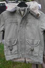 Stoere Kaki grijsgroene winterjas met teddy JBC (K197), Utilisé, Jbc, Garçon, Enlèvement ou Envoi
