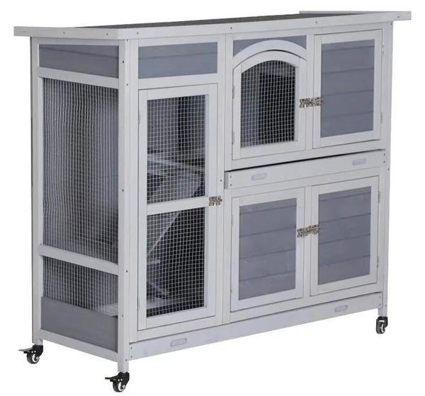 JESSICA HOUTEN HOK 120 X 49,8 X 101 CM, Dieren en Toebehoren, Knaagdieren en Konijnen | Hokken en Kooien, Nieuw, Ophalen