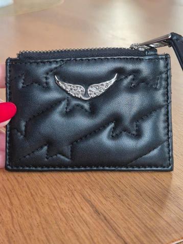 Porte-cartes Zadig&Voltaire cuir noir 