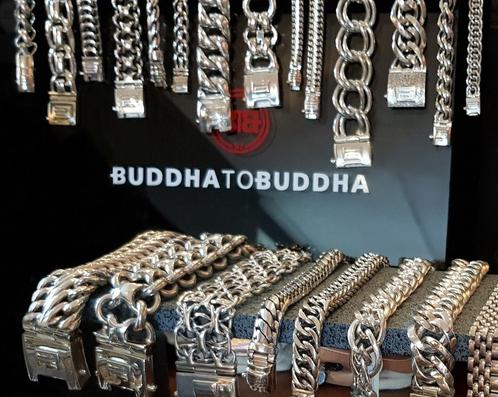 Grote keuze Buddha to Buddha & Z3UZ armbanden zilver - SALE, Bijoux, Sacs & Beauté, Bracelets, Neuf, Argent, Argent, Enlèvement ou Envoi