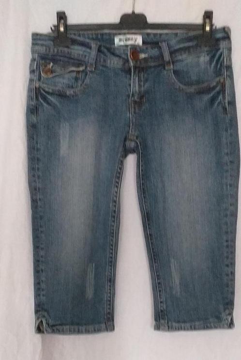 42 Groggy cropped broek voor dames, Kleding | Dames, Spijkerbroeken en Jeans, Zo goed als nieuw, Ophalen of Verzenden