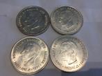 België lot 4 x 250 Frank zilver, Postzegels en Munten, Ophalen of Verzenden, Zilver