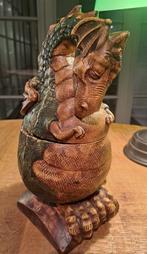Drakenpot, Antiek en Kunst, Kunst | Beelden en Houtsnijwerken, Ophalen
