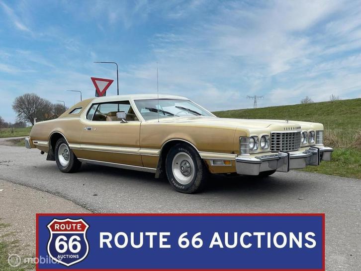 Ford Thunderbird | 1976 | Route 66 Auctions, Auto's, Oldtimers, Bedrijf, Te koop, Ford, Benzine, Overige carrosserie, Handgeschakeld