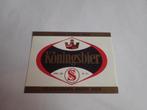 bieretiket Koningsbier Stacegem, Ophalen of Verzenden, Zo goed als nieuw, Overige typen, Overige merken