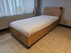 NIEUW Bed met elektrische lattenbodem en matras, Nieuw, 90 cm, Modern, Eenpersoons