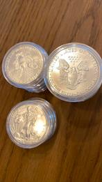 Pièce argent Américaine Silver Eagle 2020, Timbres & Monnaies, Métaux nobles & Lingots, Argent