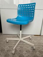 Chaise de bureau bleu Ikea. Très bon état, Enlèvement