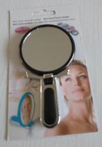 Mini miroir portable (peut également être fixé), Bijoux, Sacs & Beauté, Accessoires Autre, Enlèvement ou Envoi, Neuf