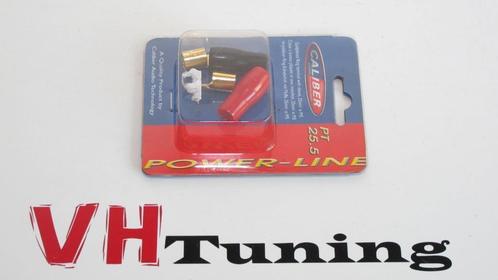 Caliber PT 25.5 ring terminals 25MM2 M5 verguld, Auto diversen, Autospeakers, Nieuw, Ophalen