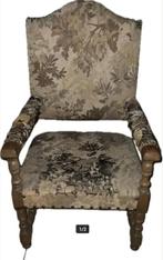 Oude zetel in gobelin Stof moet vervangen worden, Antiek en Kunst, Ophalen