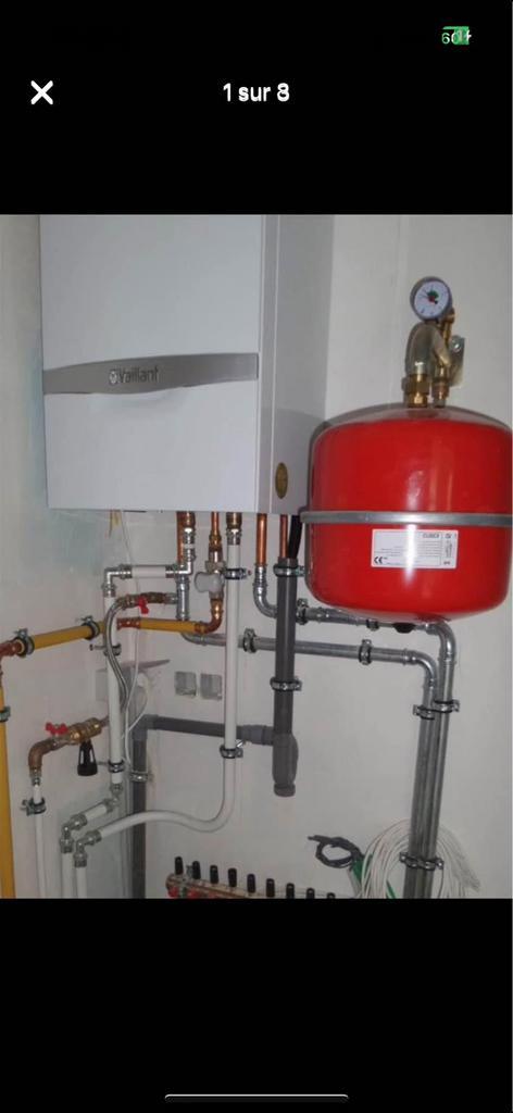 🚨CHAUDIÈRE & MAIN D’ŒUVRE🚨 Vaillant 24kw, Doe-het-zelf en Bouw, Sanitair, Nieuw, Overige typen, Chroom, Ophalen of Verzenden