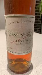 Grand cruclasse de sauternes 1979, Verzamelen, Wijnen, Ophalen of Verzenden, Zo goed als nieuw