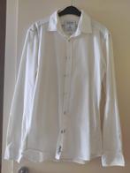 Hemd wit, Springfield, maat L, slim fit, Ophalen, Wit, Halswijdte 41/42 (L), Gedragen
