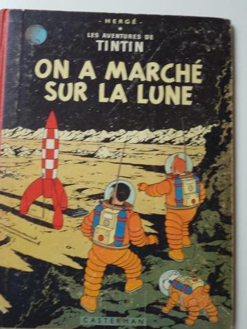 1954 TINTIN On a marché sur la Lune Hergé Casterman Kuifje