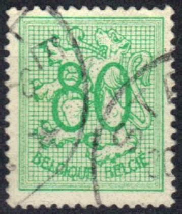 Belgie 1951 - Yvert/OBP 857 - Cijfer op heraldieke leeu (ST) beschikbaar voor biedingen