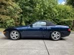 Porsche 968 cabrio, Auto's, Porsche, 4 cilinders, Cabriolet, Blauw, Leder