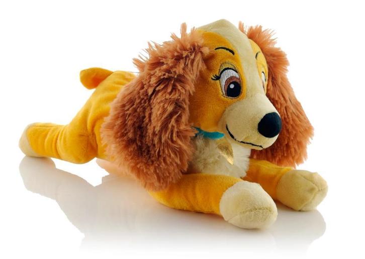 Lady pluche Knuffel met Geluid - Lady en de Vagebond Disney, Kinderen en Baby's, Speelgoed | Knuffels en Pluche, Nieuw, Hond, Ophalen of Verzenden