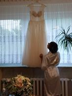 Trouwjurk te koop–Slecht 1gedragen,kleine maat+sluier gratis, Ophalen of Verzenden, Zo goed als nieuw, Trouwjurk