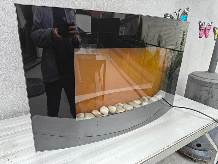 INSERT ELECTRIQUE pour CHEMINEE, Huis en Inrichting, Haarden, Zo goed als nieuw, Elektrische haard, Ophalen