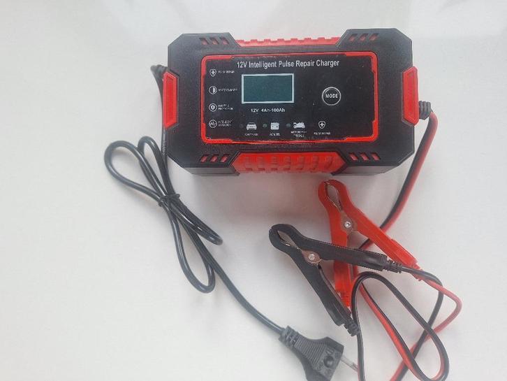 Acculader 12V 6A   LCD * GEL * Lood-zuur  Auto Motor, Auto-onderdelen, Accu's en Toebehoren, Nieuw, Ophalen of Verzenden