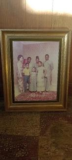 Oude familiefoto gesigneerd VIC, 41x51, n68, Antiek en Kunst, Ophalen