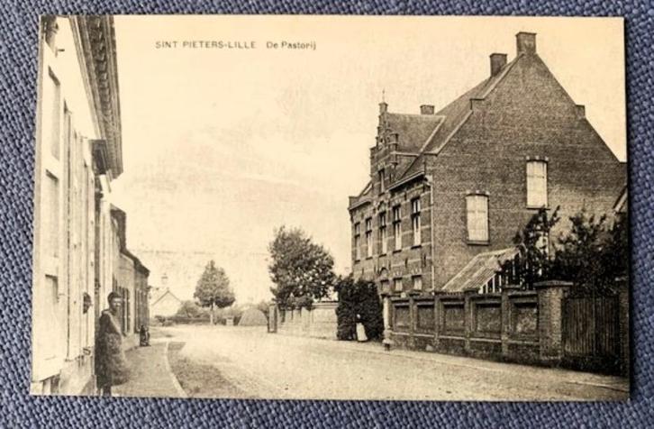 SINT PIETERS LILLE - de Pastorij - ca. 1910, Verzamelen, Postkaarten | België, Ongelopen, Antwerpen, Voor 1920, Ophalen of Verzenden