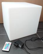 Kubus 30x30x30 cm - MaxxHome RGB, sfeerverlichting in- & out, Ophalen of Verzenden, Zo goed als nieuw