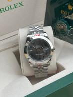 Rolex Datejust 41mm, Handtassen en Accessoires, Horloges | Kinderen, Ophalen, Zo goed als nieuw, Zwart