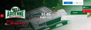 Ardenne rallye Festival, Deux personnes, Mai