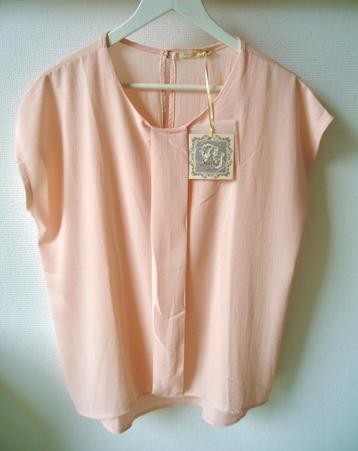 Nieuw zalmkleurig blouse Terra di Siena beschikbaar voor biedingen